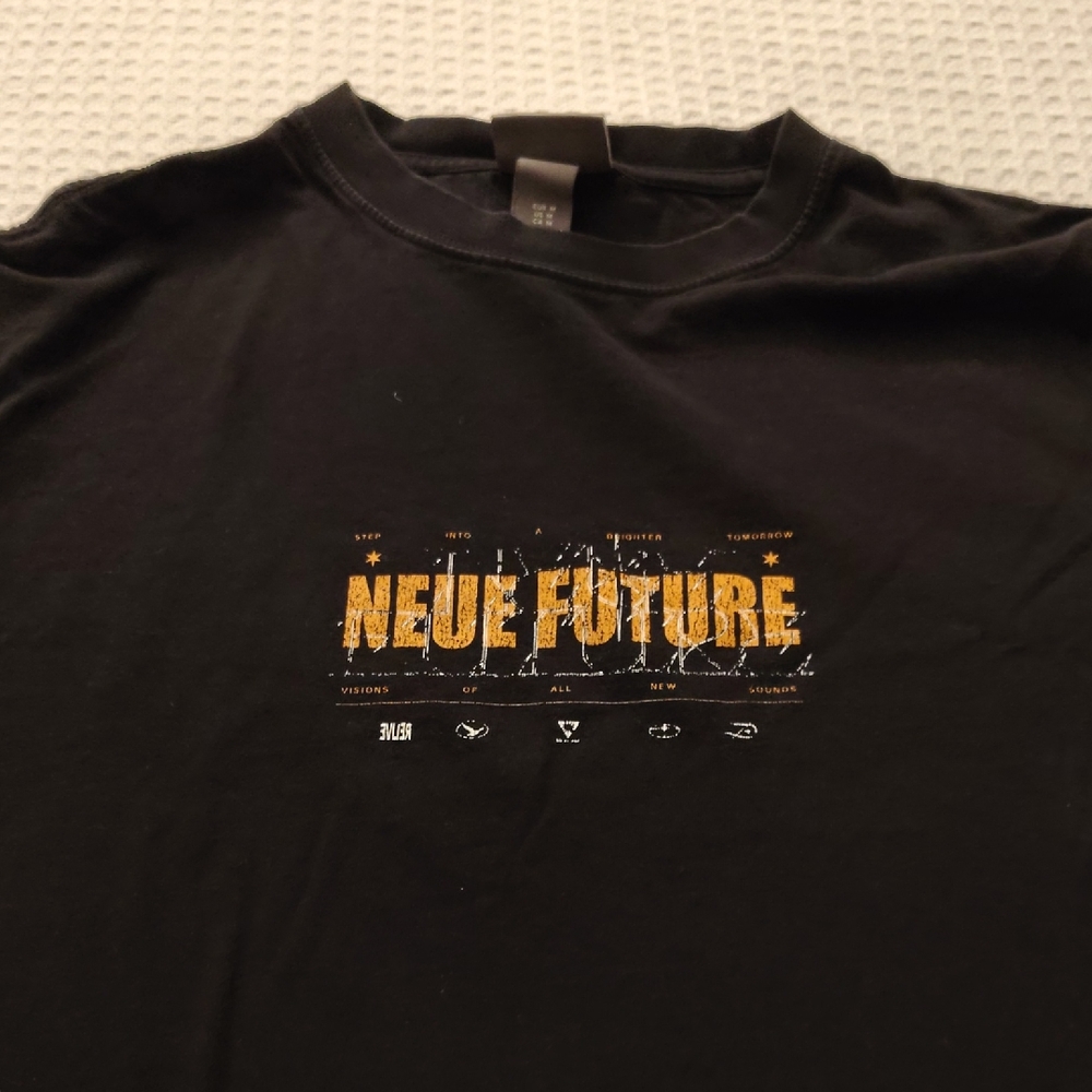 H&M Black Shirt with Gold Print